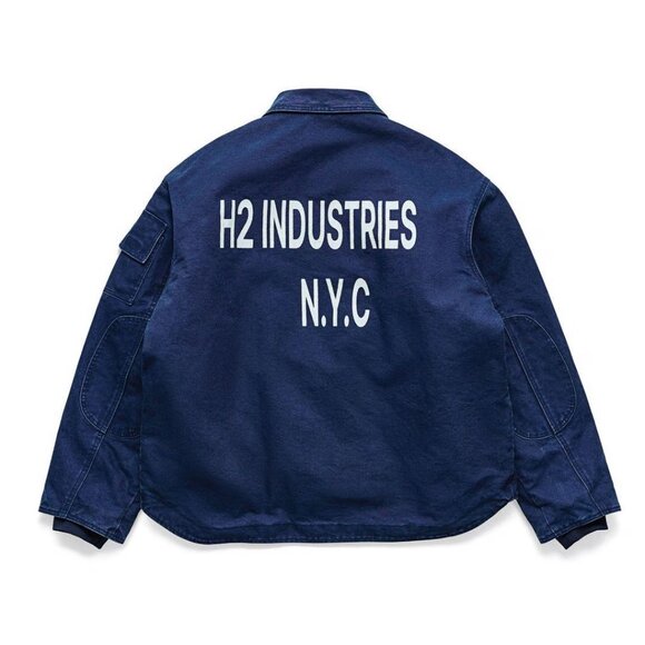 H2 Heron Preston / H&M collab Denim Jacket - Picture 4 of 12